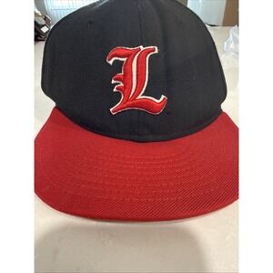 Louisville Cardinal Hat Cap fitted 6 5/8 Red New Era Captivating Headgear